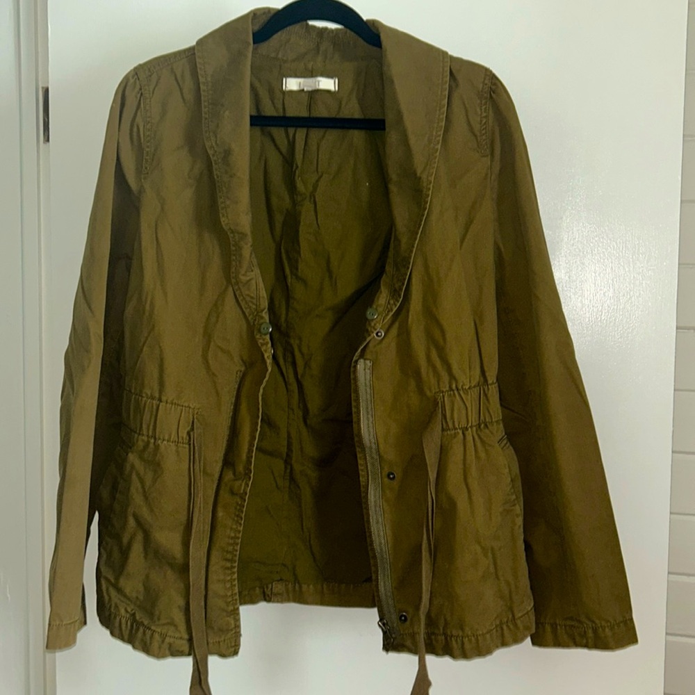 Loft Utility Jacket Olive Green